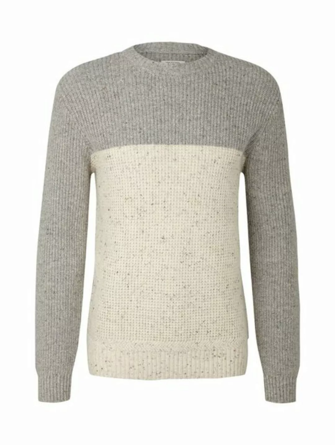 TOM TAILOR Strickpullover nep crew neck knitter günstig online kaufen