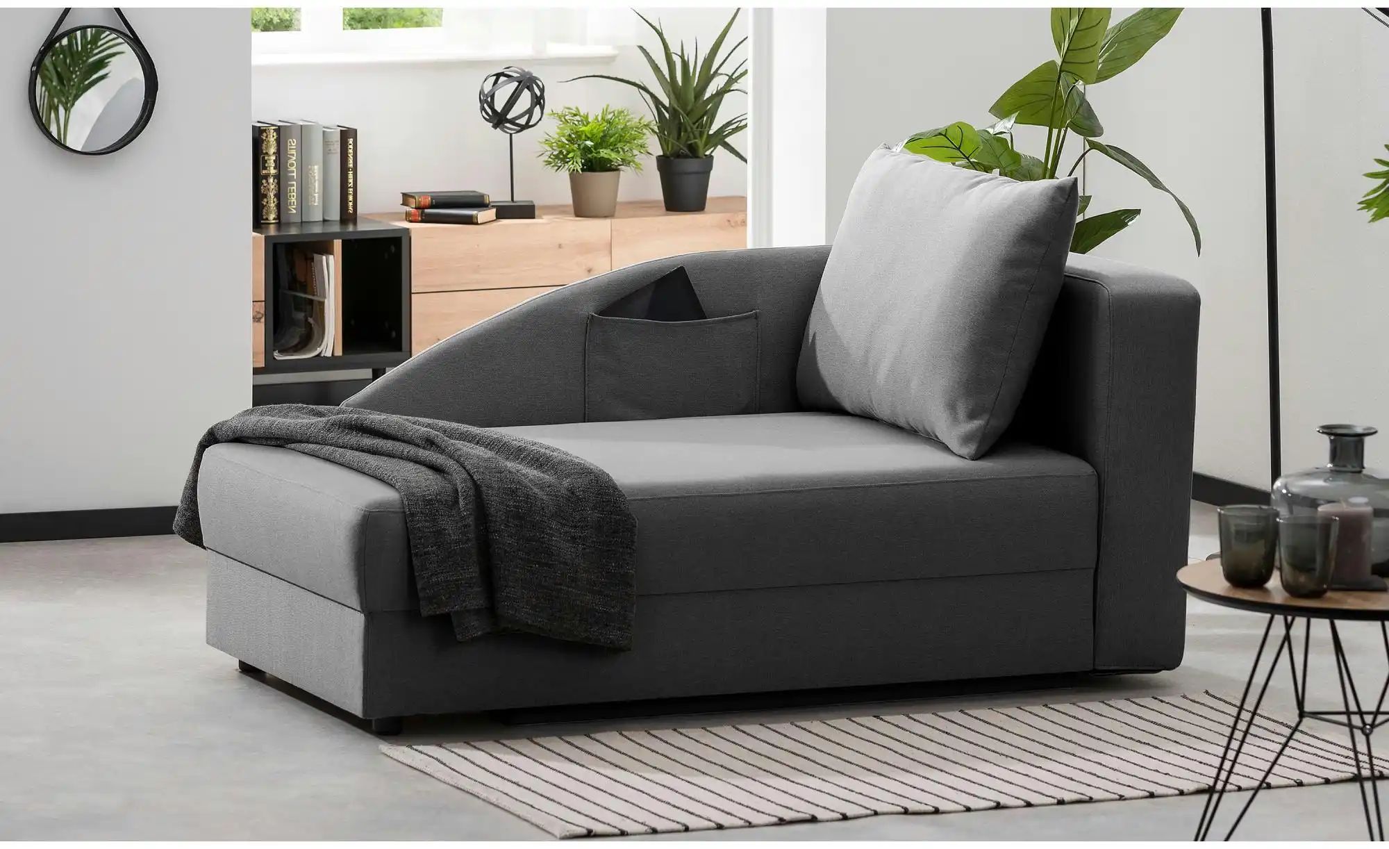 Max Winzer Recamiere  Tobi ¦ schwarz ¦ Maße (cm): B: 154 H: 86 Polstermöbel günstig online kaufen