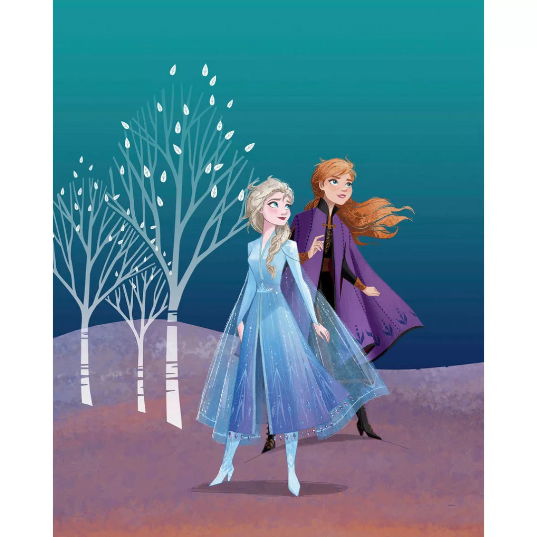 Komar Wandbild Frozen Sisters Disney B/L: ca. 40x50 cm günstig online kaufen