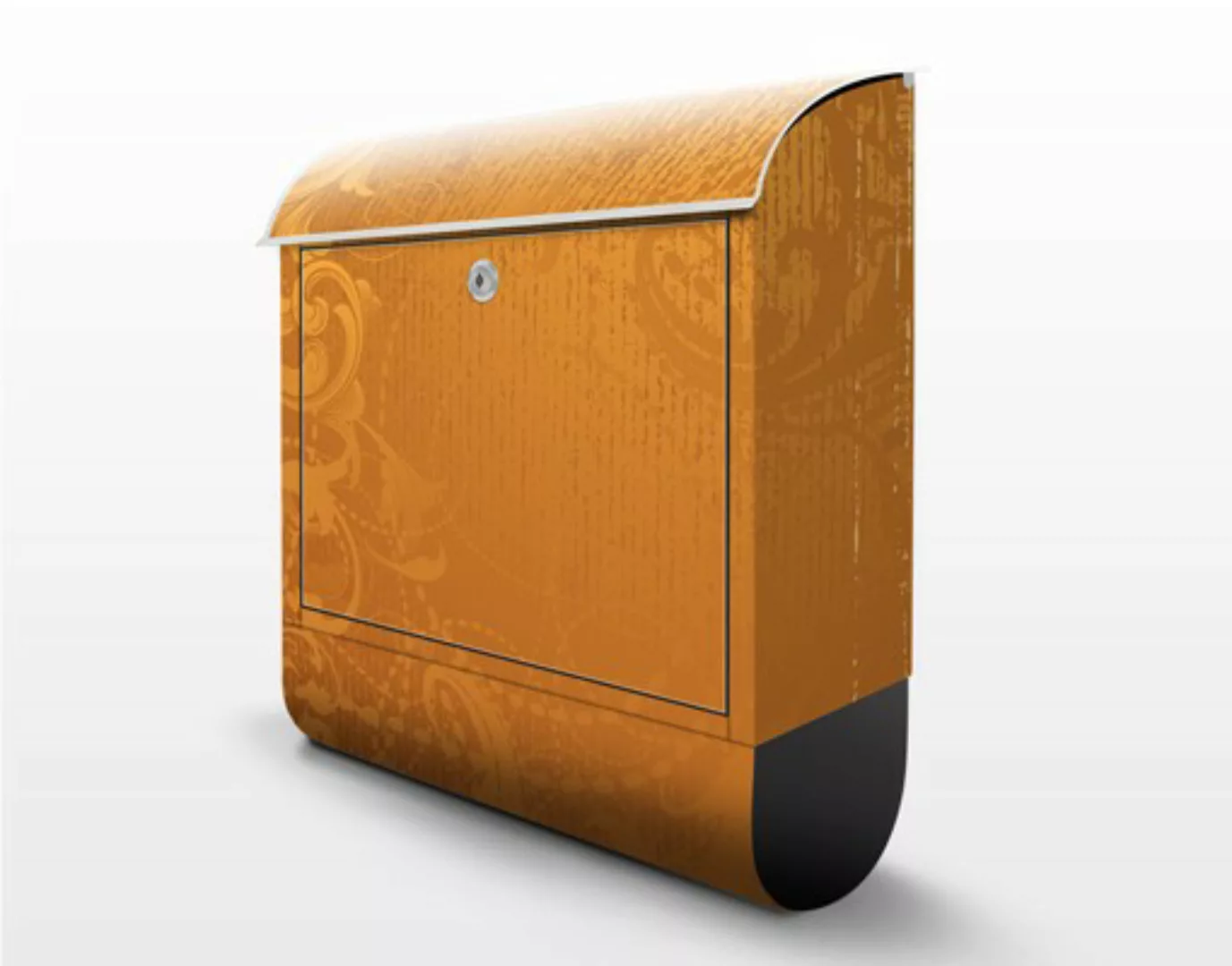 Briefkasten Muster & Textur Goldener Barock günstig online kaufen