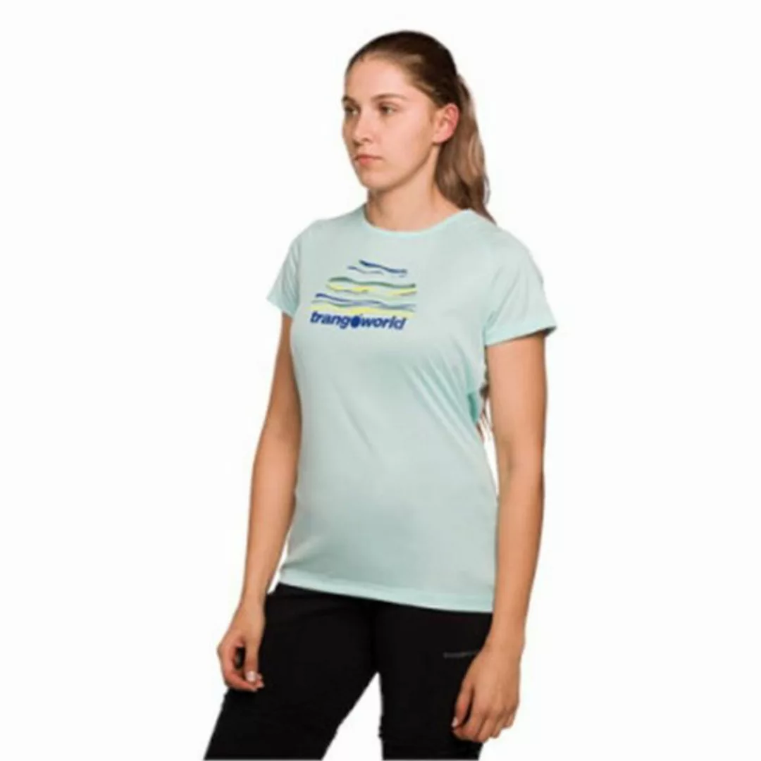 Trangoworld T-Shirt Damen Kurzarm-T-Shirt Trangoworld Trangoworld Sihl Aqua günstig online kaufen