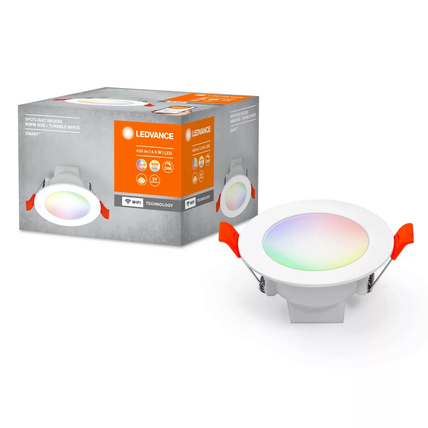 LEDVANCE SMART+ WiFi Spot LED-Einbaustrahler, 100° günstig online kaufen