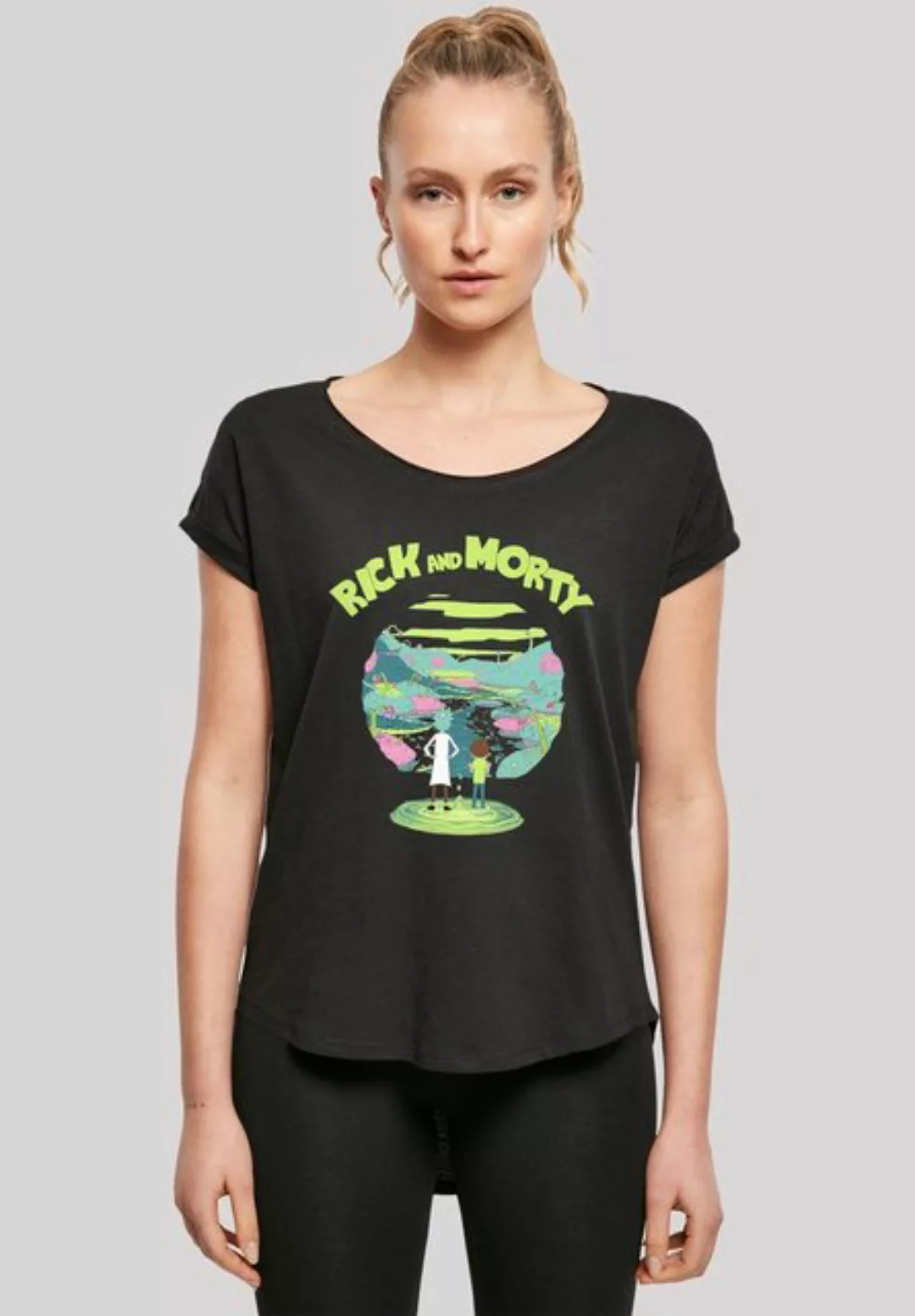 F4NT4STIC T-Shirt "Rick and Morty Portal", Print günstig online kaufen