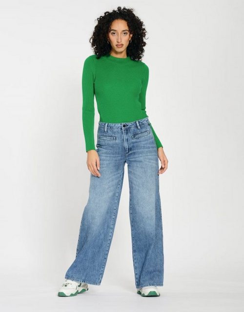 GANG 5-Pocket-Jeans - Jeans Wide fit - hochwertige Wide-Leg Jeans - 94ZIA günstig online kaufen