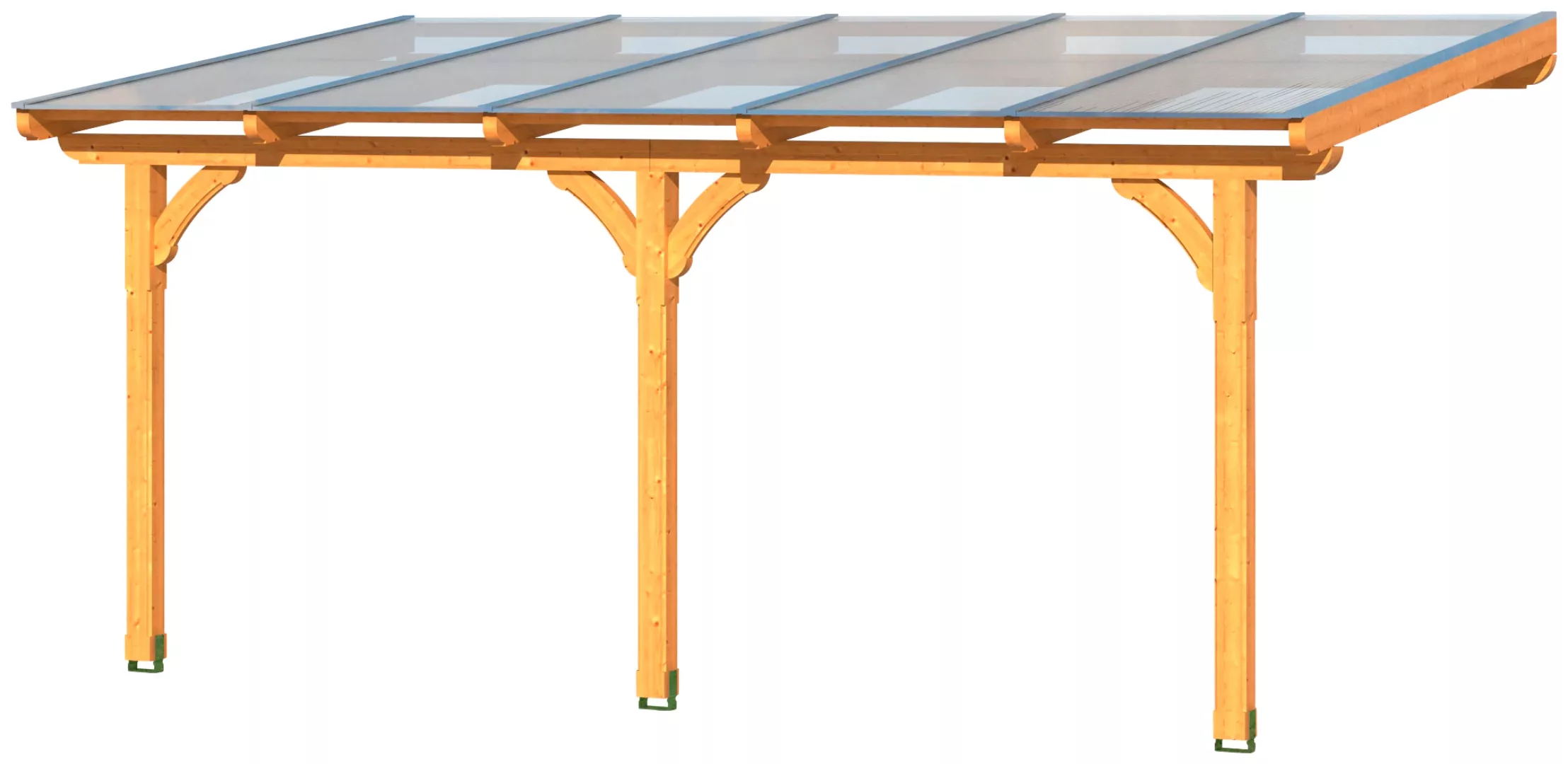 Skan Holz Terrassenüberdachung Rimini 541 cm x 350 cm günstig online kaufen