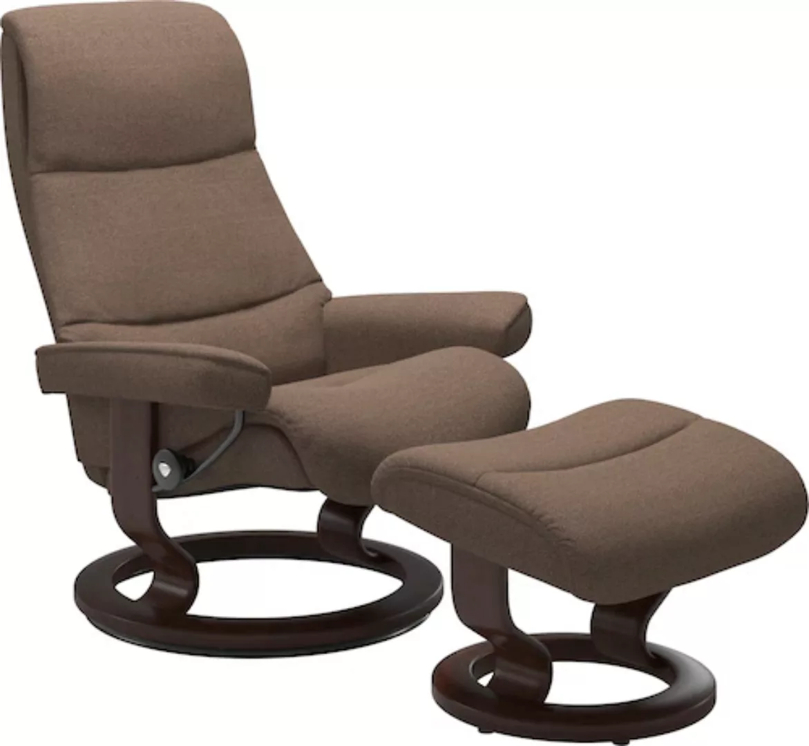 Stressless® Relaxsessel »View«, (Set, Relaxsessel mit Hocker), mit Classic günstig online kaufen