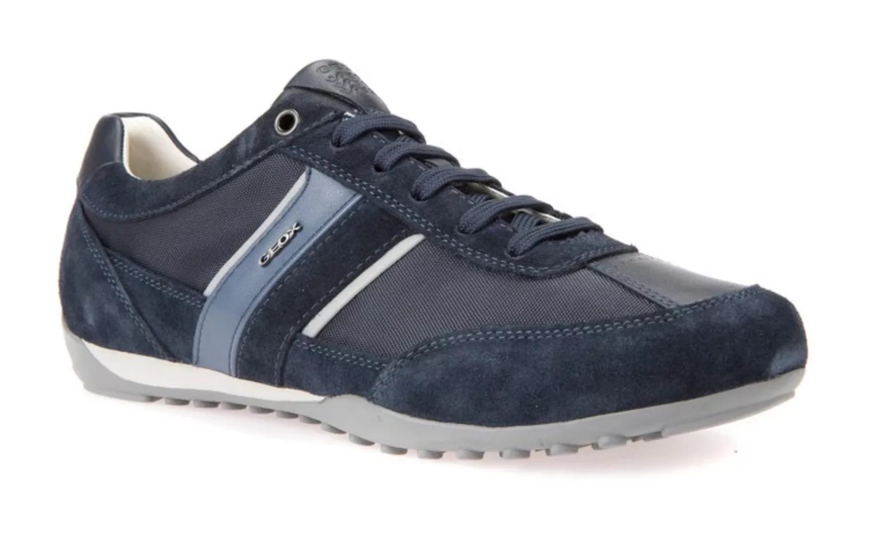 Geox Sneaker "U WELLS C", Freizeitschuh, Halbschuh, Schnürschuh mit Logover günstig online kaufen