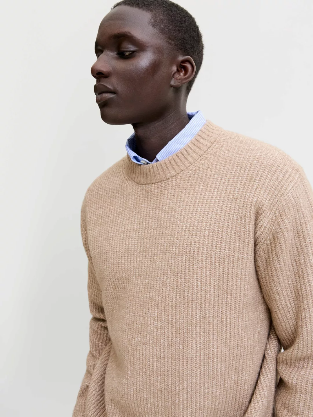 Jack & Jones Strickpullover "JORYORK OLLIE KNIT CREW NECK" günstig online kaufen
