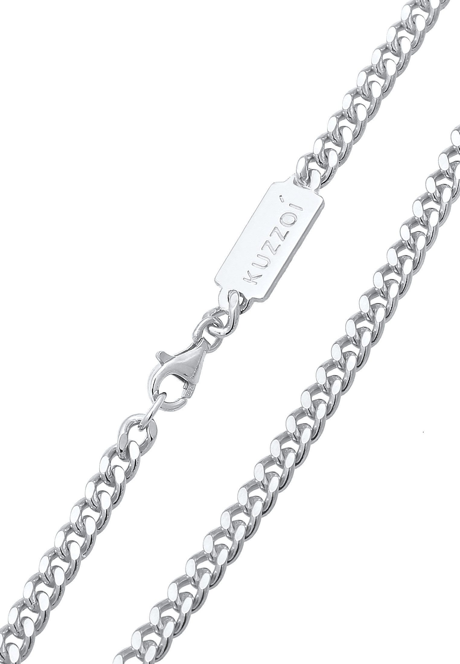 Kuzzoi Silberarmband Herren Panzer Massiv 925 günstig online kaufen
