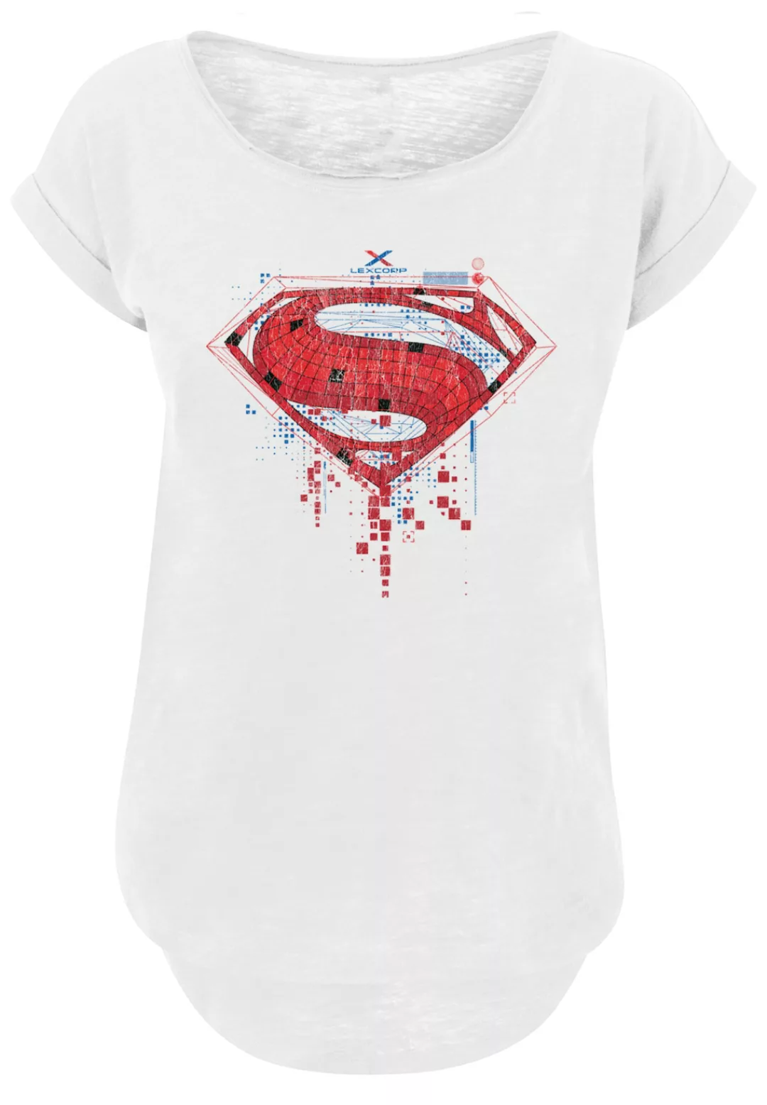 F4NT4STIC T-Shirt "DC Comis Superhelden Superman Geo Logo", Print günstig online kaufen