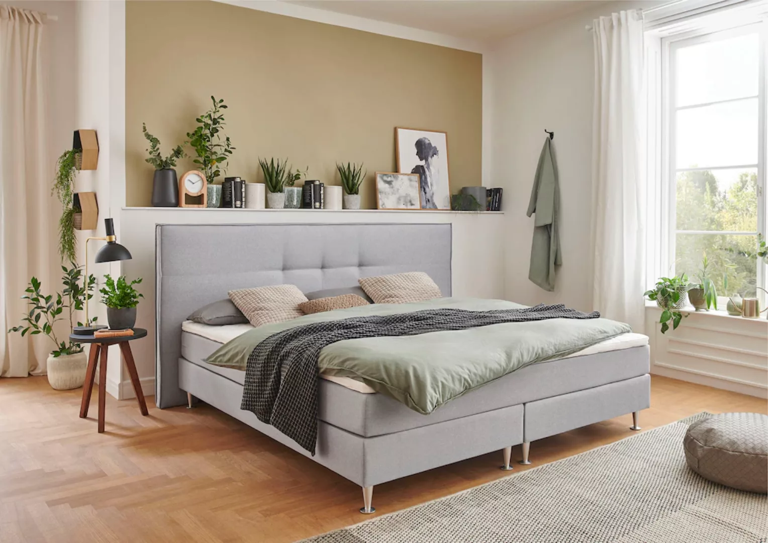 ATLANTIC home collection Boxbett "Barnett", mit Taschenfederkern-Matratze u günstig online kaufen