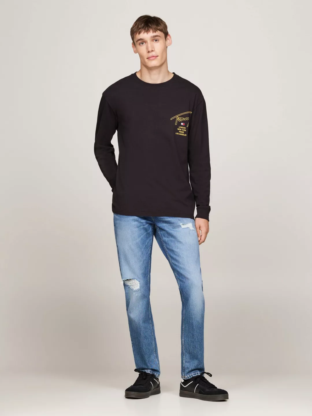 Tommy Jeans Longsleeve TJM REG SIG TWIST LS TEE günstig online kaufen