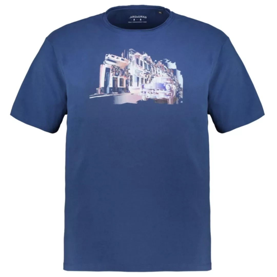 RAGMAN T-Shirt mit Motiv-Print günstig online kaufen