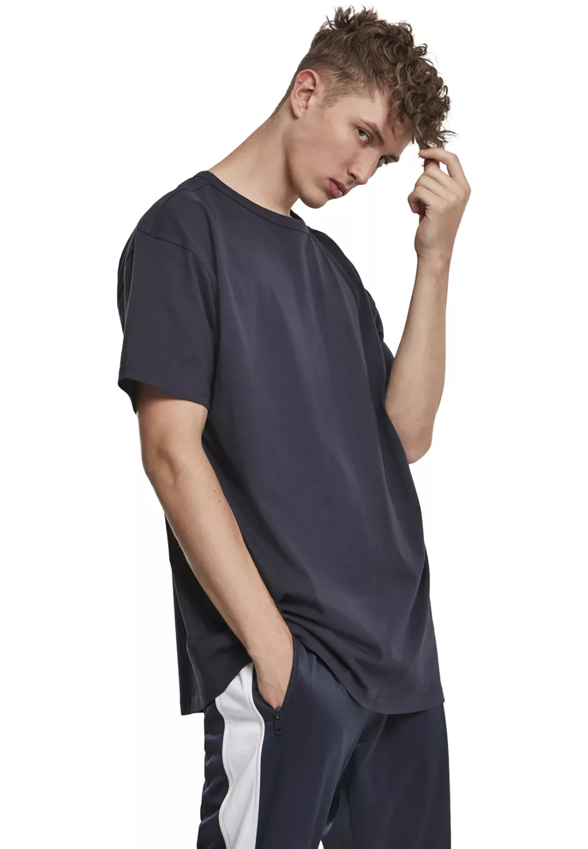 Urban Classics T-Shirt Herren ORGANIC BASIC TEE TB3085 Dunkelblau Midnightn günstig online kaufen
