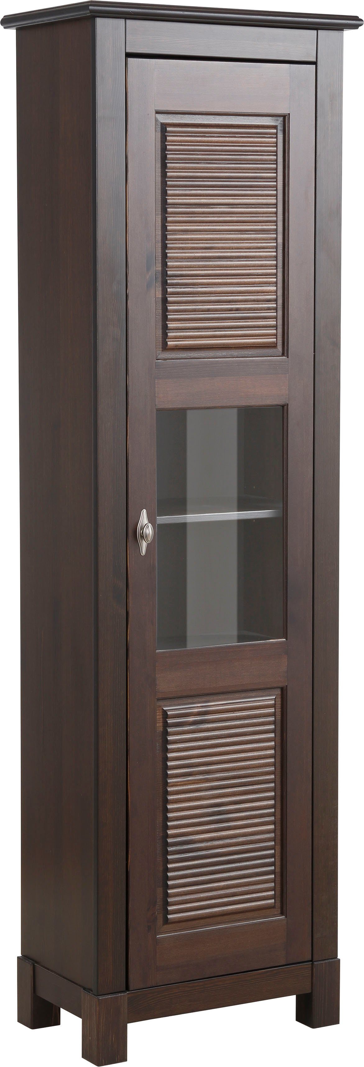 Home affaire Vitrine "Rauna Vitrinenschrank, Stauraumchrank", Höhe 180 cm, günstig online kaufen