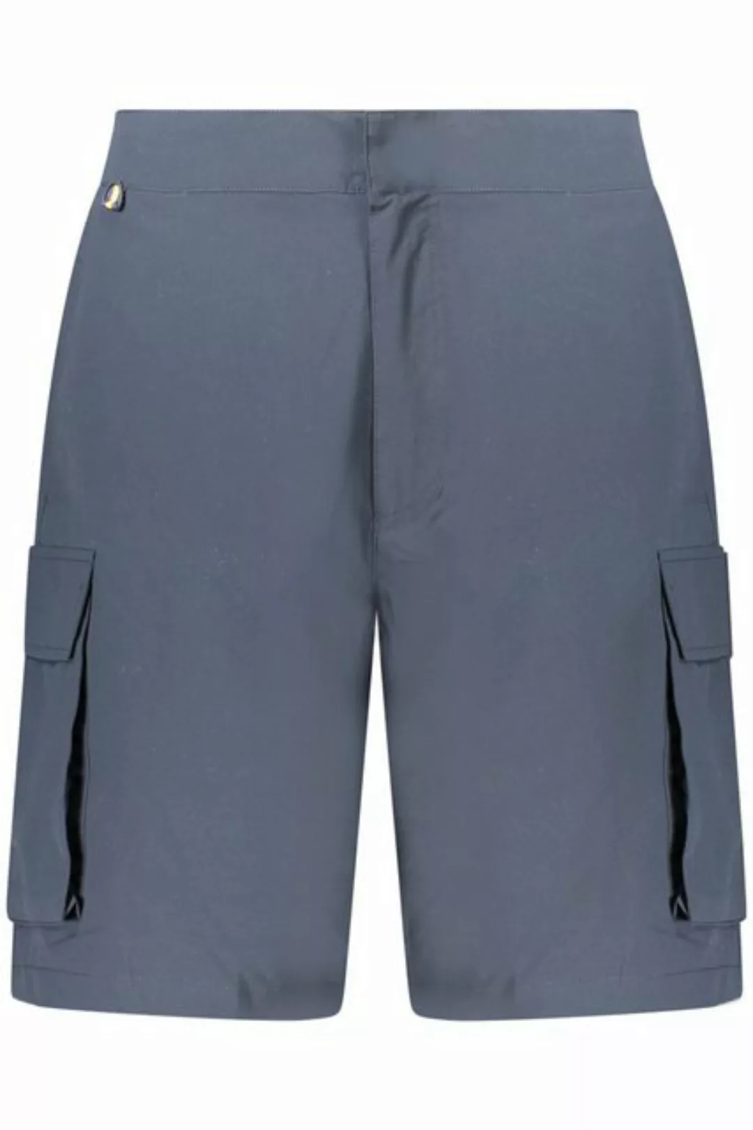 K-Way 5-Pocket-Hose Blaue Herren-Bermuda-Shorts mit elastischem Bund und Ta günstig online kaufen