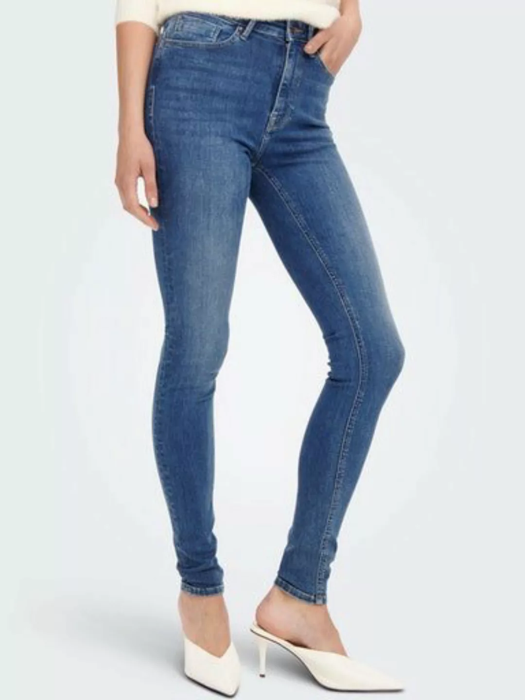 ONLY Skinny-fit-Jeans ONLPAOLA HW SK DNM TAI günstig online kaufen