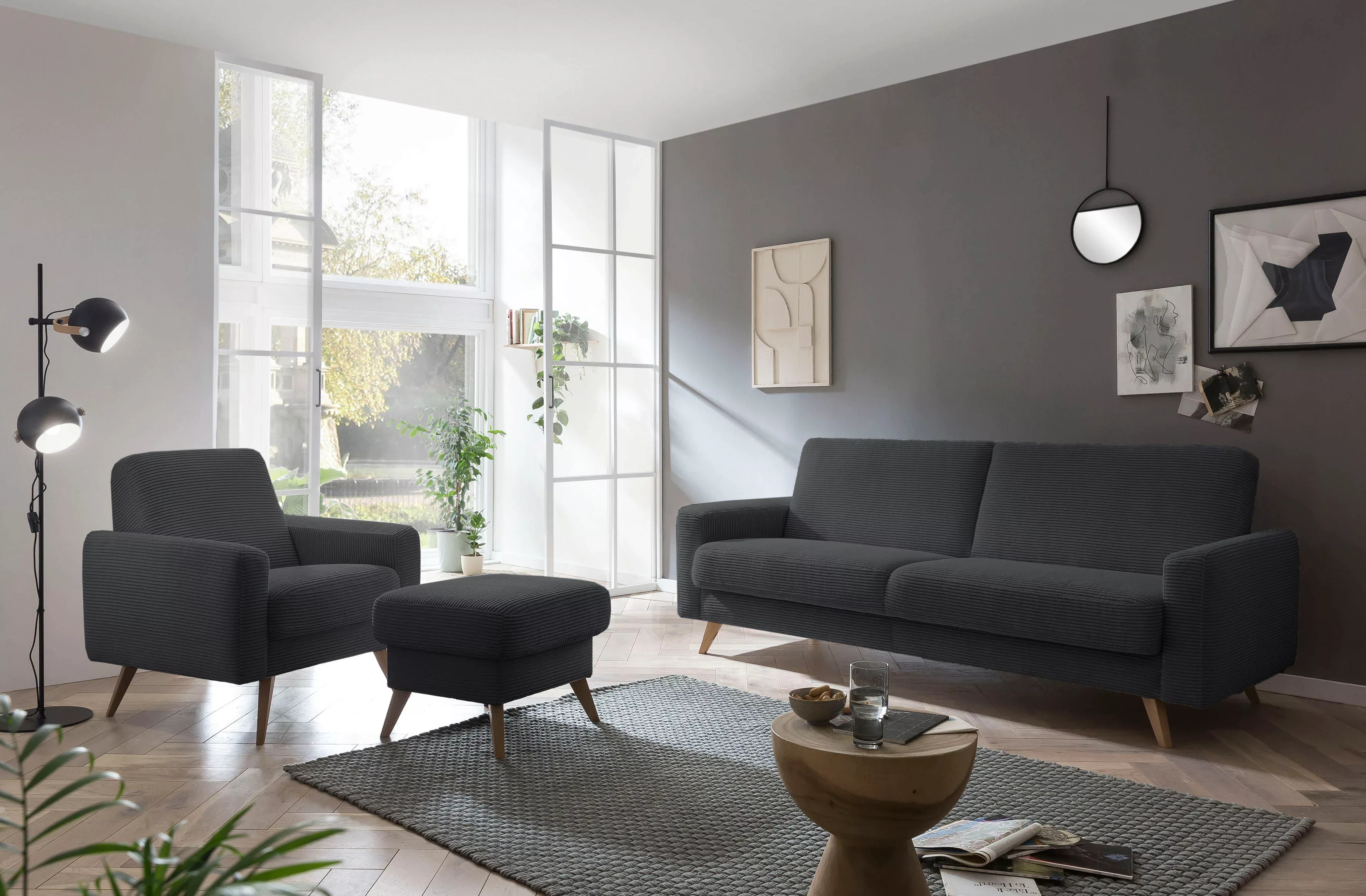 exxpo - sofa fashion Sessel "Samso, Loungesessel", elegant und bequem, aktu günstig online kaufen