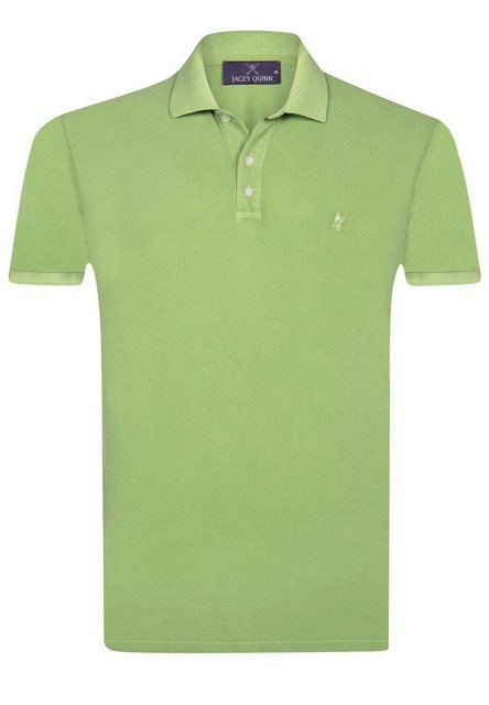 Jacey Quinn Poloshirt Garment Dye Polo Shirt Short Sleeve günstig online kaufen