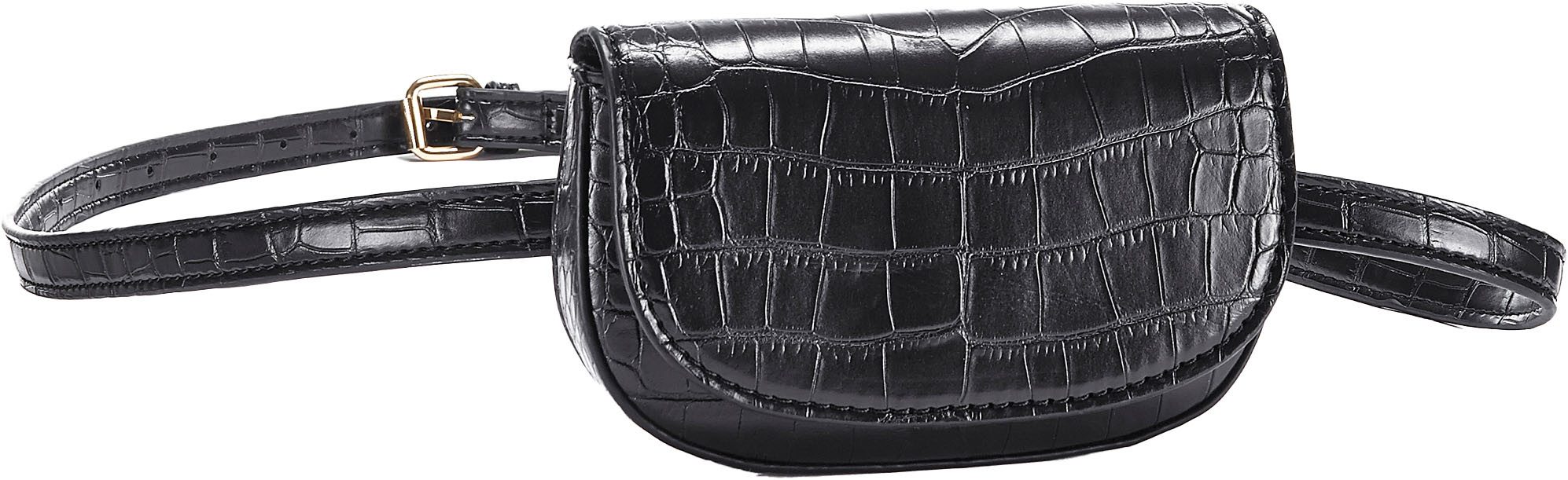 LASCANA Bauchtasche Gürteltasche, in Kroko-Optik, CrossBody,Brusttasche, günstig online kaufen