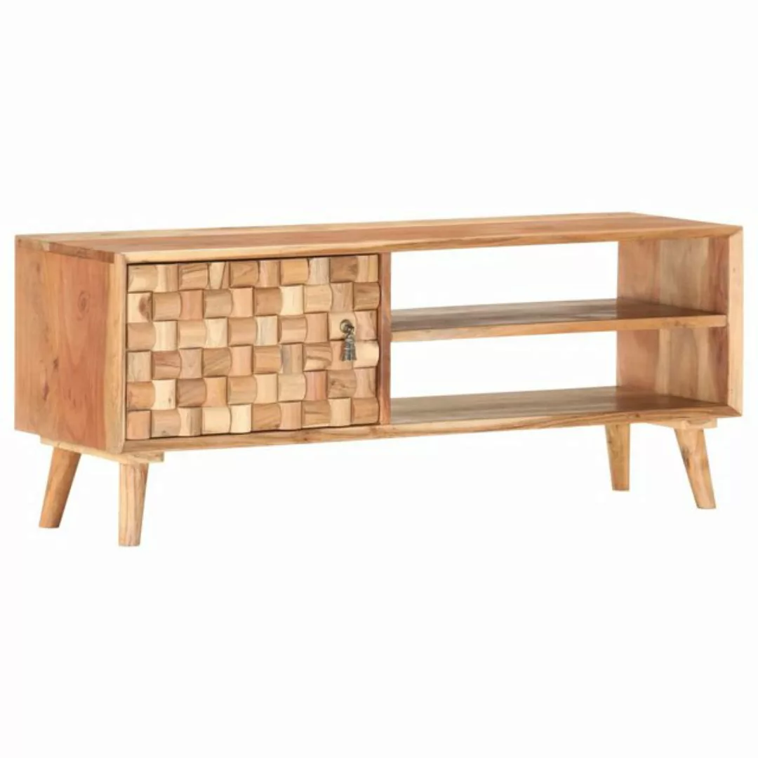 Tv-schrank 100x35x40 Cm Massivholz Akazie günstig online kaufen