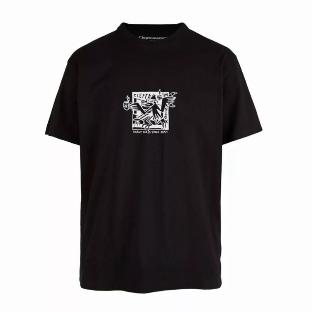 Cleptomanicx T-Shirt Early Birds - black günstig online kaufen