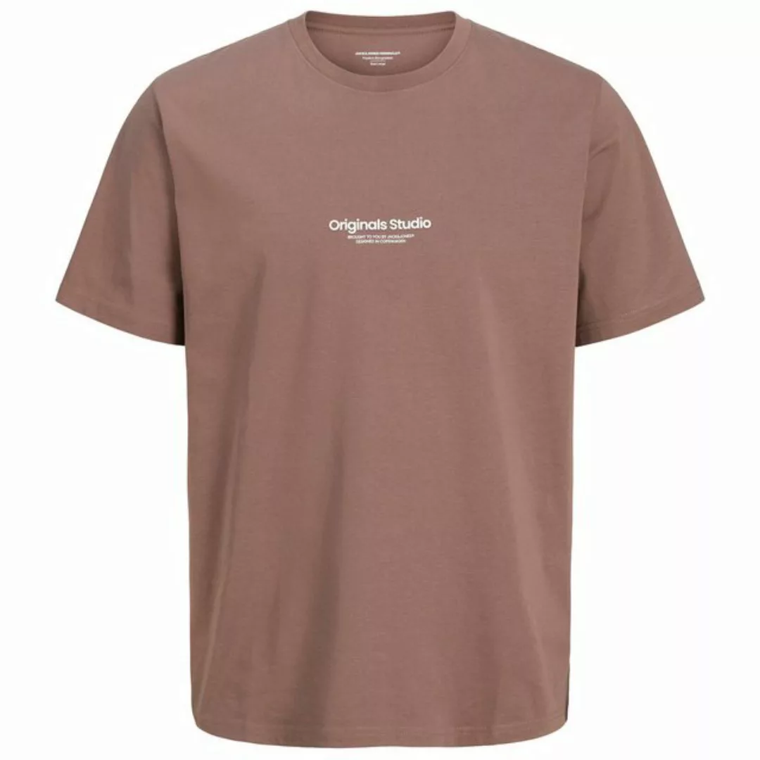 Jack & Jones Rundhalsshirt Jack&Jones T-Shirt Übergröße taupe JORVESTERBRO günstig online kaufen