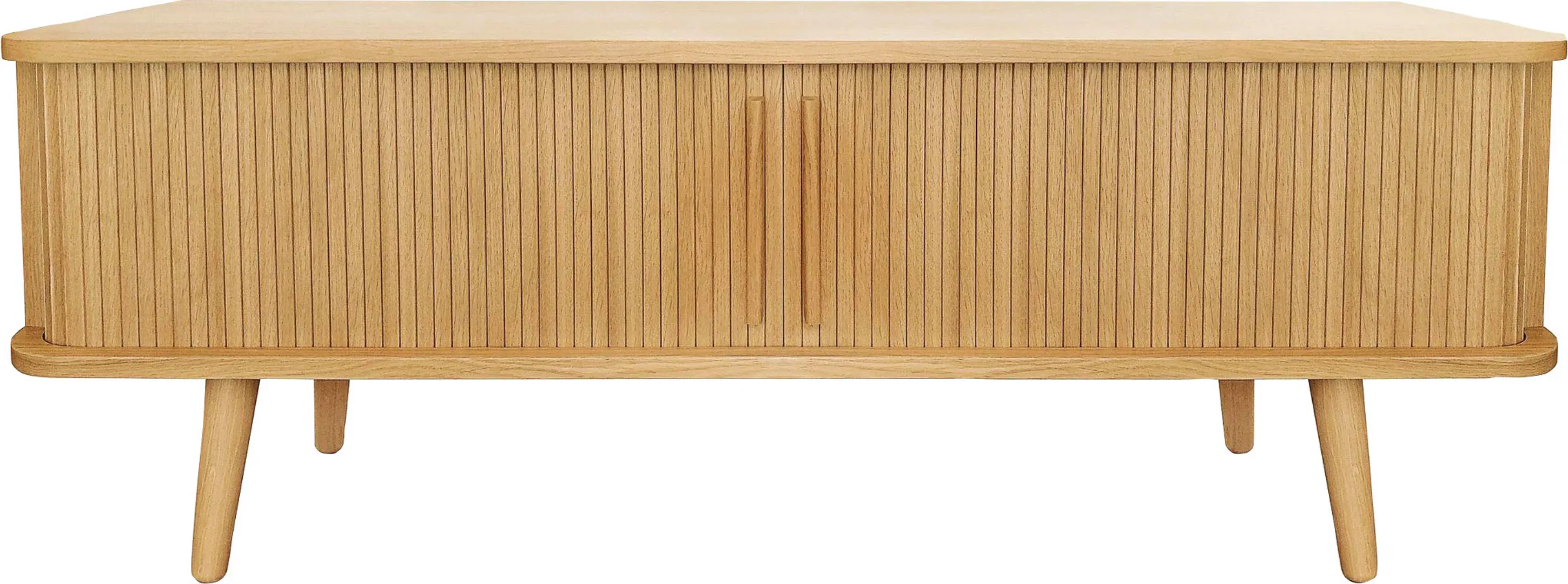 Woodman TV-Board "Rove", besonderes Design, Breite 138 cm, mit Eichenholzfu günstig online kaufen