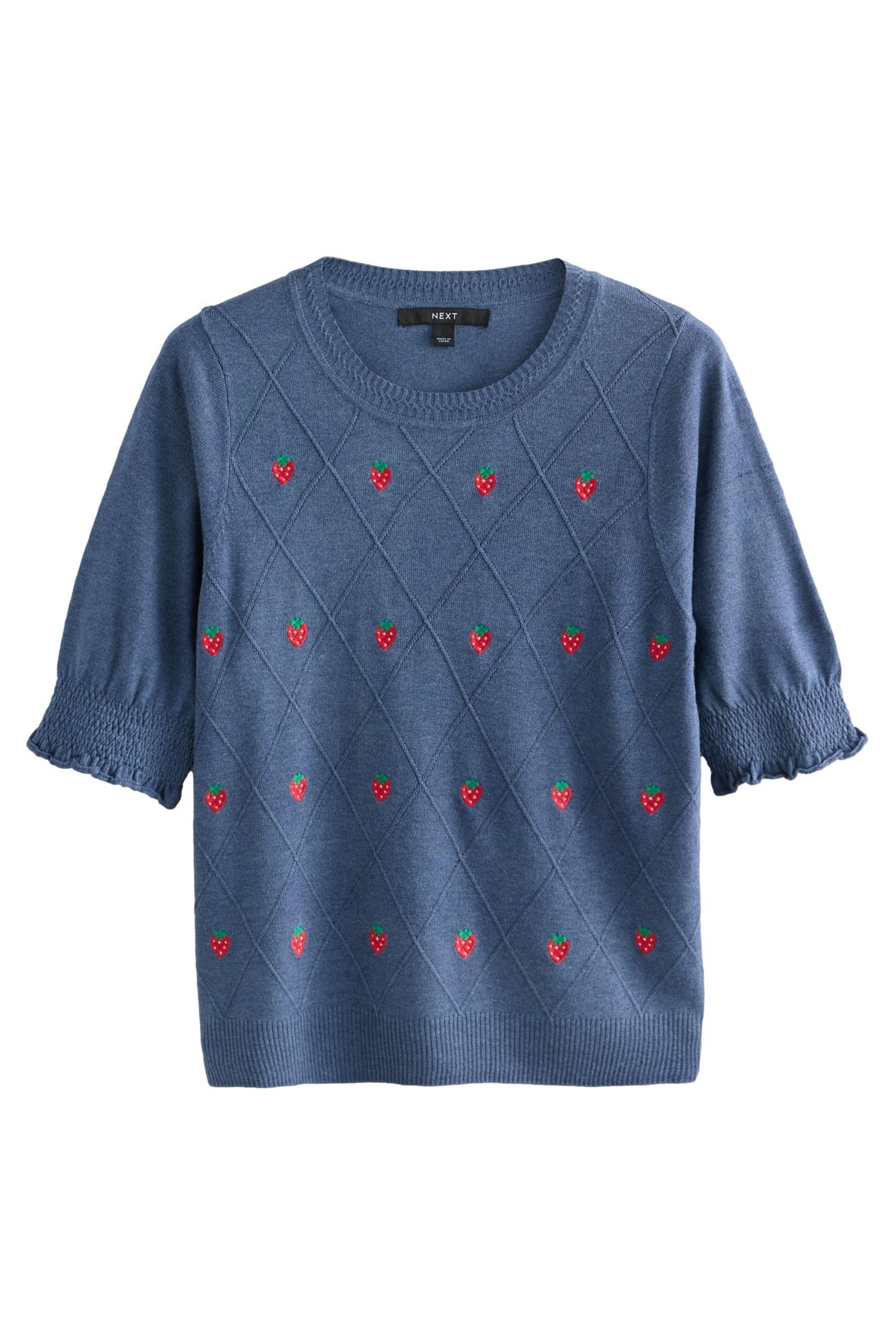Next T-Shirt Kurzarm-T-Shirt mit Rüschenrand (1-tlg) günstig online kaufen