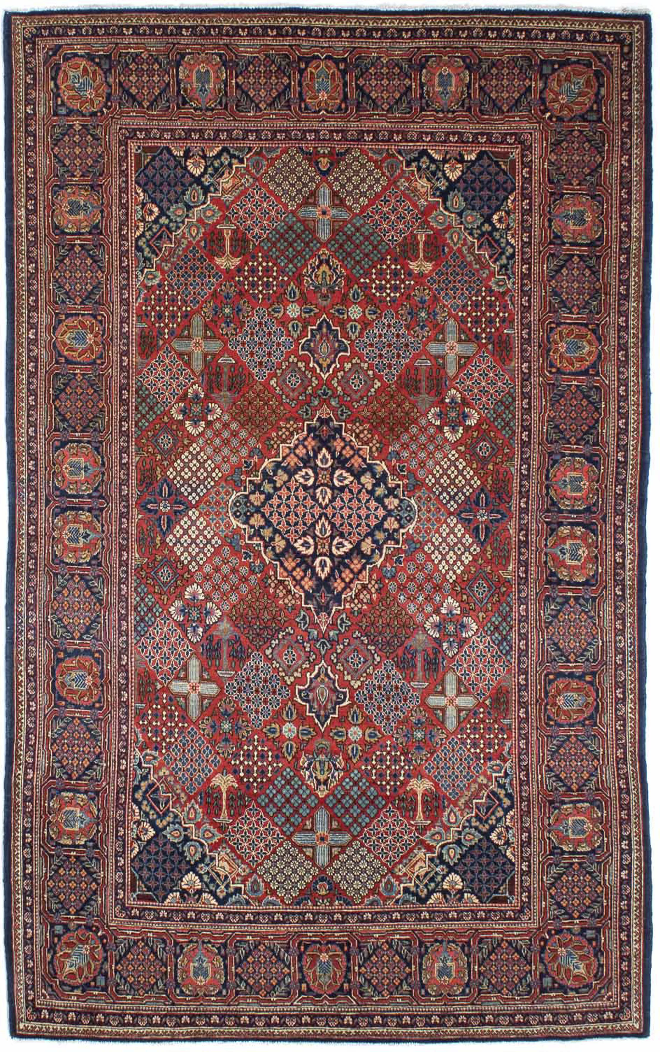 morgenland Orientteppich »Perser - Keshan - 206 x 132 cm - braun«, rechteck günstig online kaufen