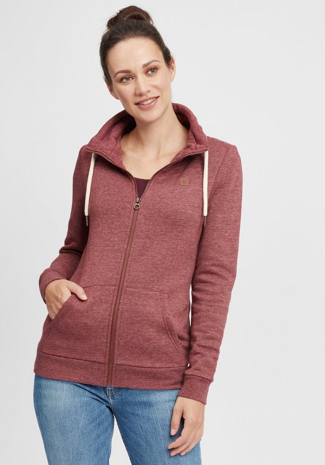 OXMO Sweatjacke OXVicky Sweat Zip-Jacke Sweatshirtjacke mit Stehkragen günstig online kaufen