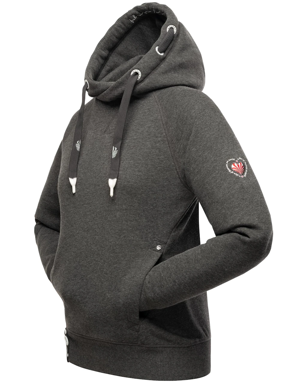 Navahoo Kapuzensweatshirt "Liebesmäuschen", Kuscheliger Damen Hoodie mit di günstig online kaufen