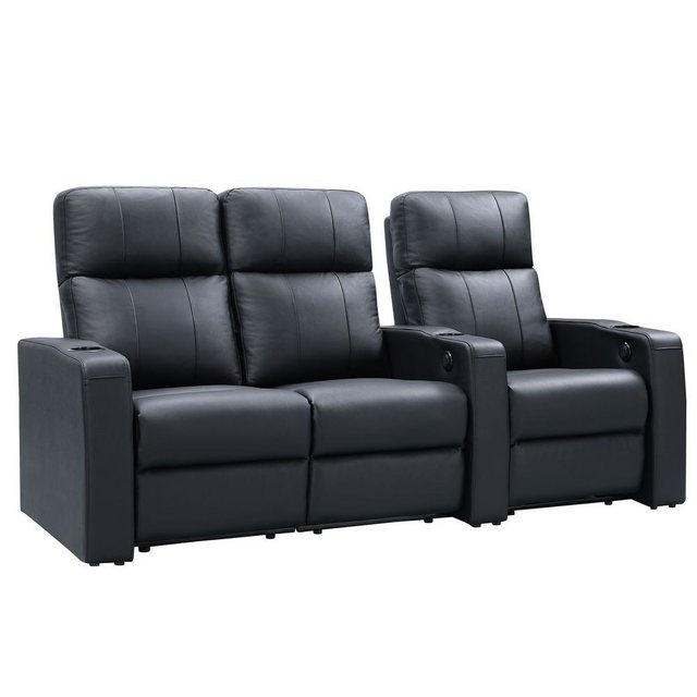 Zinea Sofa Zinea Kinosessel Baseline One - 3 Sitzer LL - Leder - elektrisch günstig online kaufen