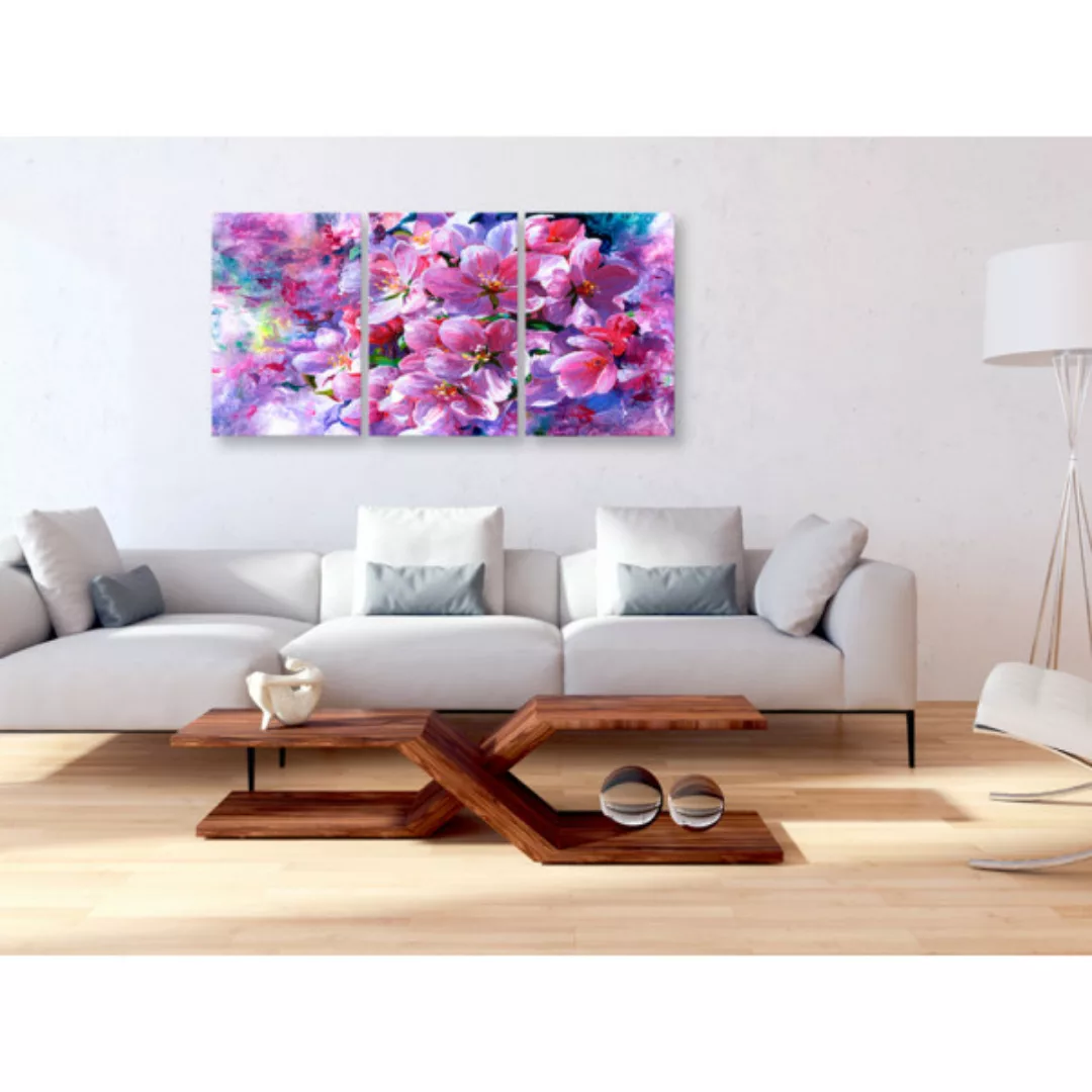 Leinwandbild Lilac Flowers XXL günstig online kaufen