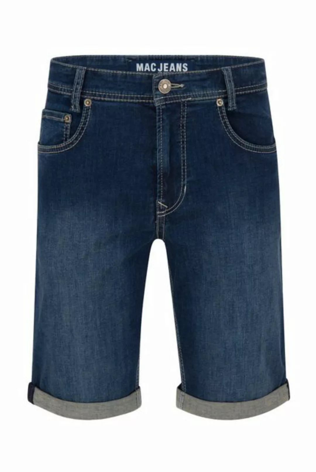 MAC 5-Pocket-Jeans MAC ARNE BERMUDA dark indigo authentic wash 0560-40-1792 günstig online kaufen