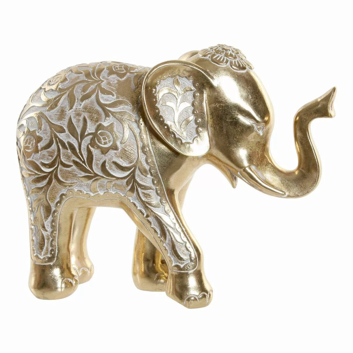 Deko-figur Dkd Home Decor Harz Elefant (28.5 X 11.5 X 22.5 Cm) günstig online kaufen