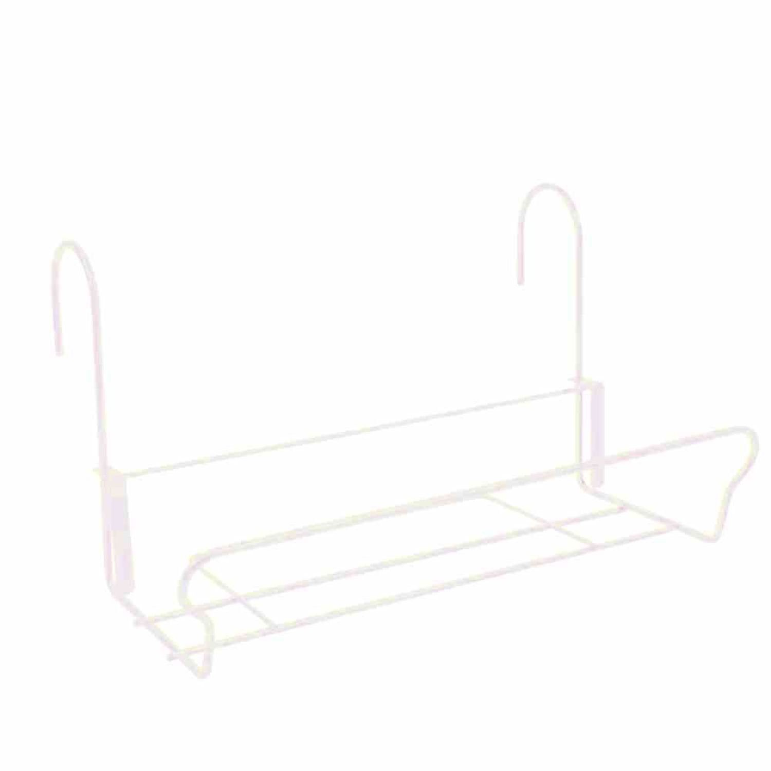 Jardifer Blumenkastenhalter Universal-Blumenkastenhalter weiß 41,5 x günstig online kaufen