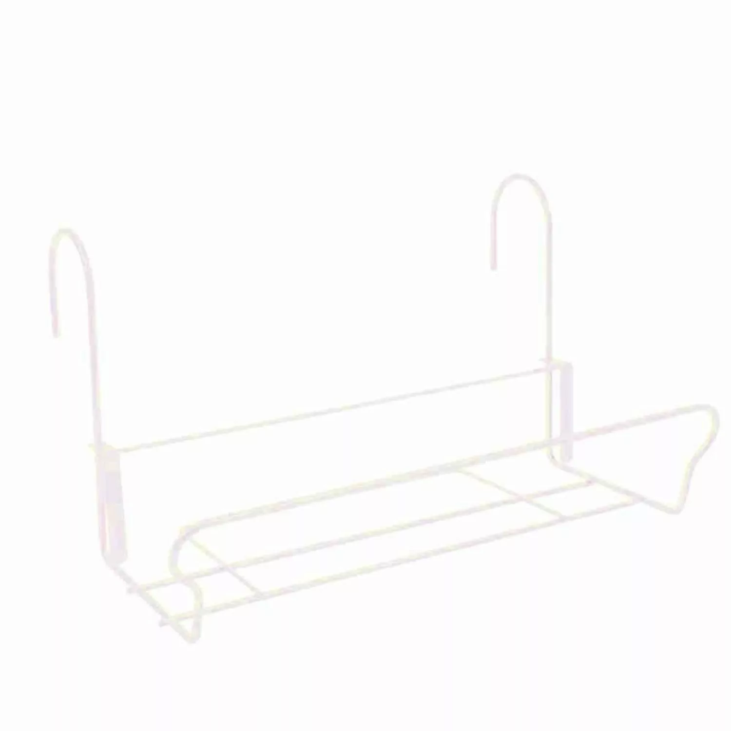 Jardifer Blumenkastenhalter Universal-Blumenkastenhalter weiß 41,5 x günstig online kaufen