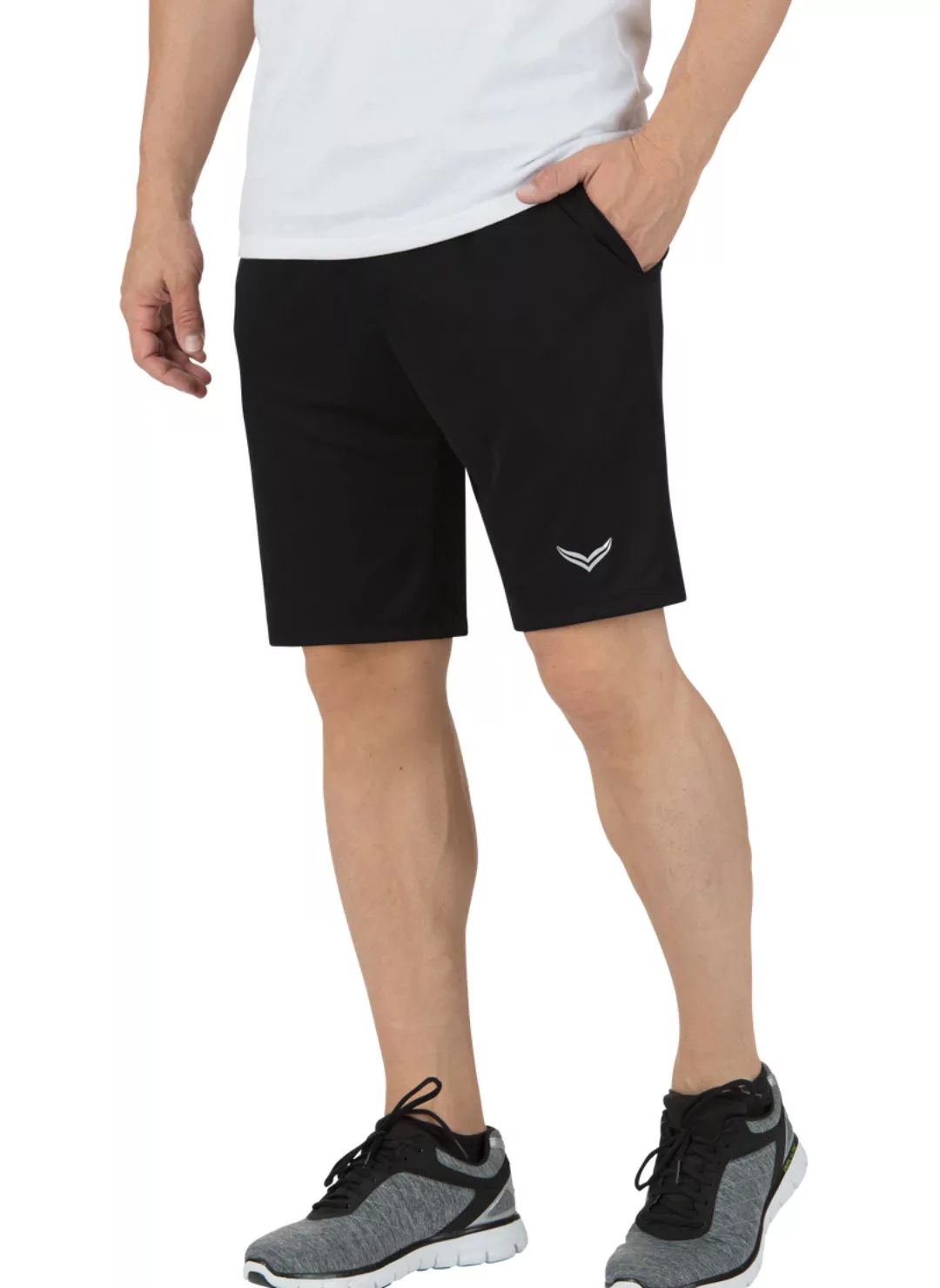 Trigema Trainingshose "TRIGEMA Sporthose/Bermuda", (1 tlg.) günstig online kaufen