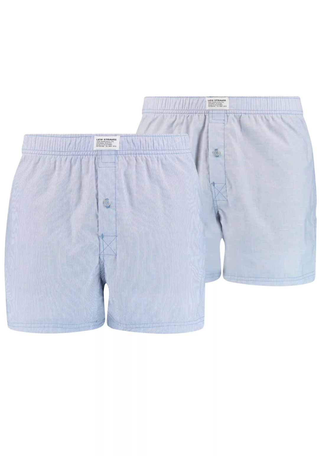 Levis Boxershorts, (Packung, 2er-Pack), mit breitem Logobund günstig online kaufen