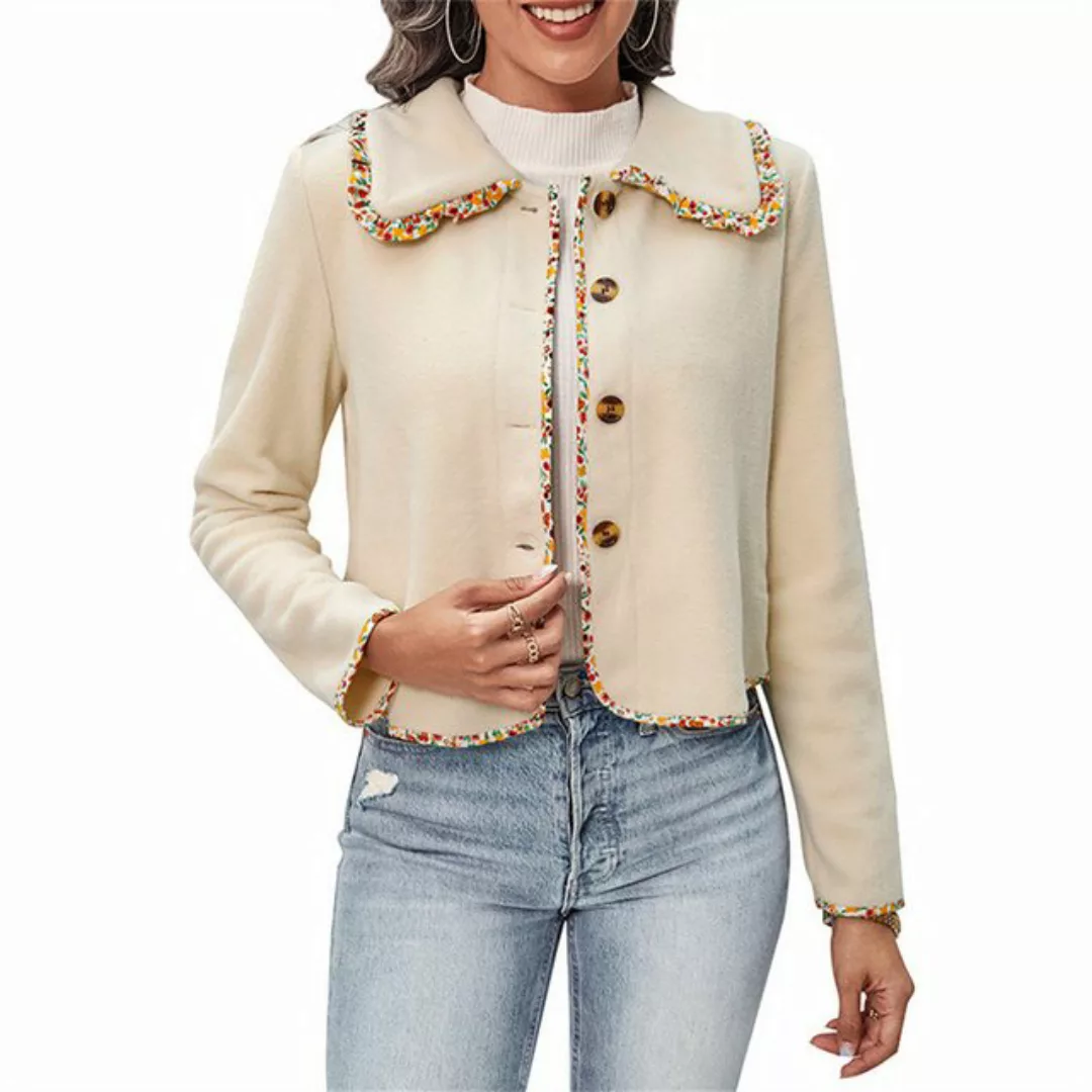 AFAZ New Trading UG Sweatjacke Fleecejacke Dame Einfarbige Damenjacke aus S günstig online kaufen