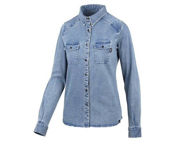 IXS Langarmhemd Ixs W Carve Digger Organic Denim Shirt Damen günstig online kaufen