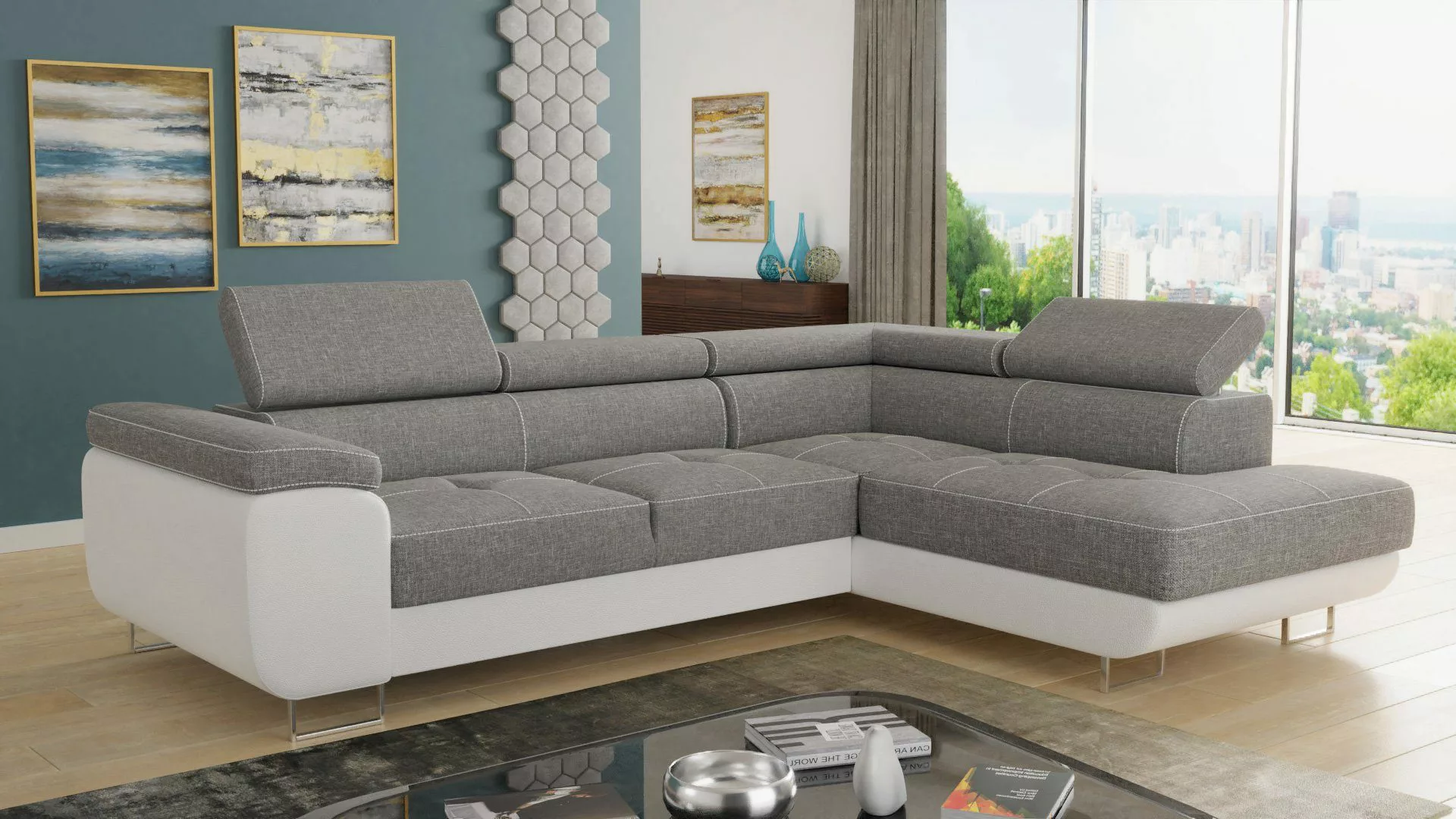 Sofnet Ecksofa Caris, mit Schlaffunktion und günstig online kaufen