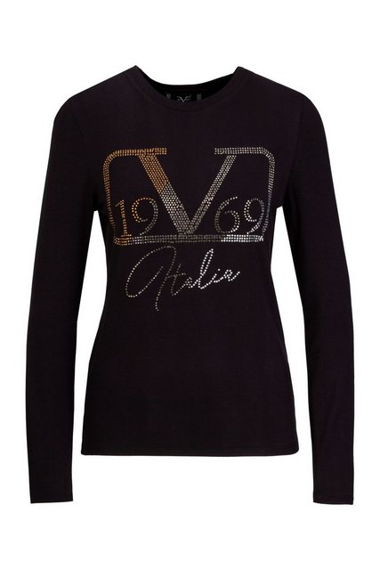 19V69 Italia by Versace Langarmshirt VALERIA Stylishes Damen Shirt mit funk günstig online kaufen