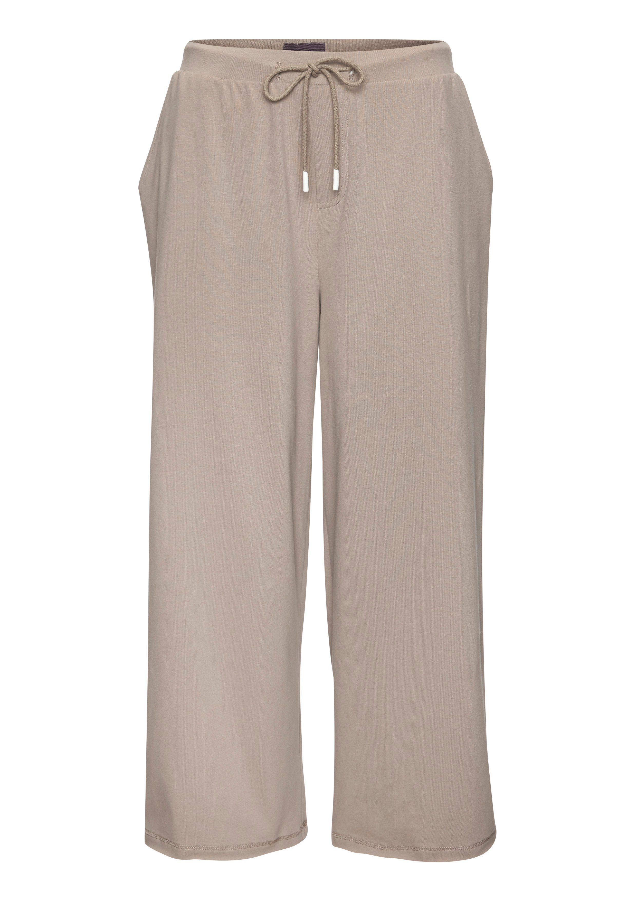 Elbsand 7/8-Hose, aus Sweatware mit weitem Bein günstig online kaufen