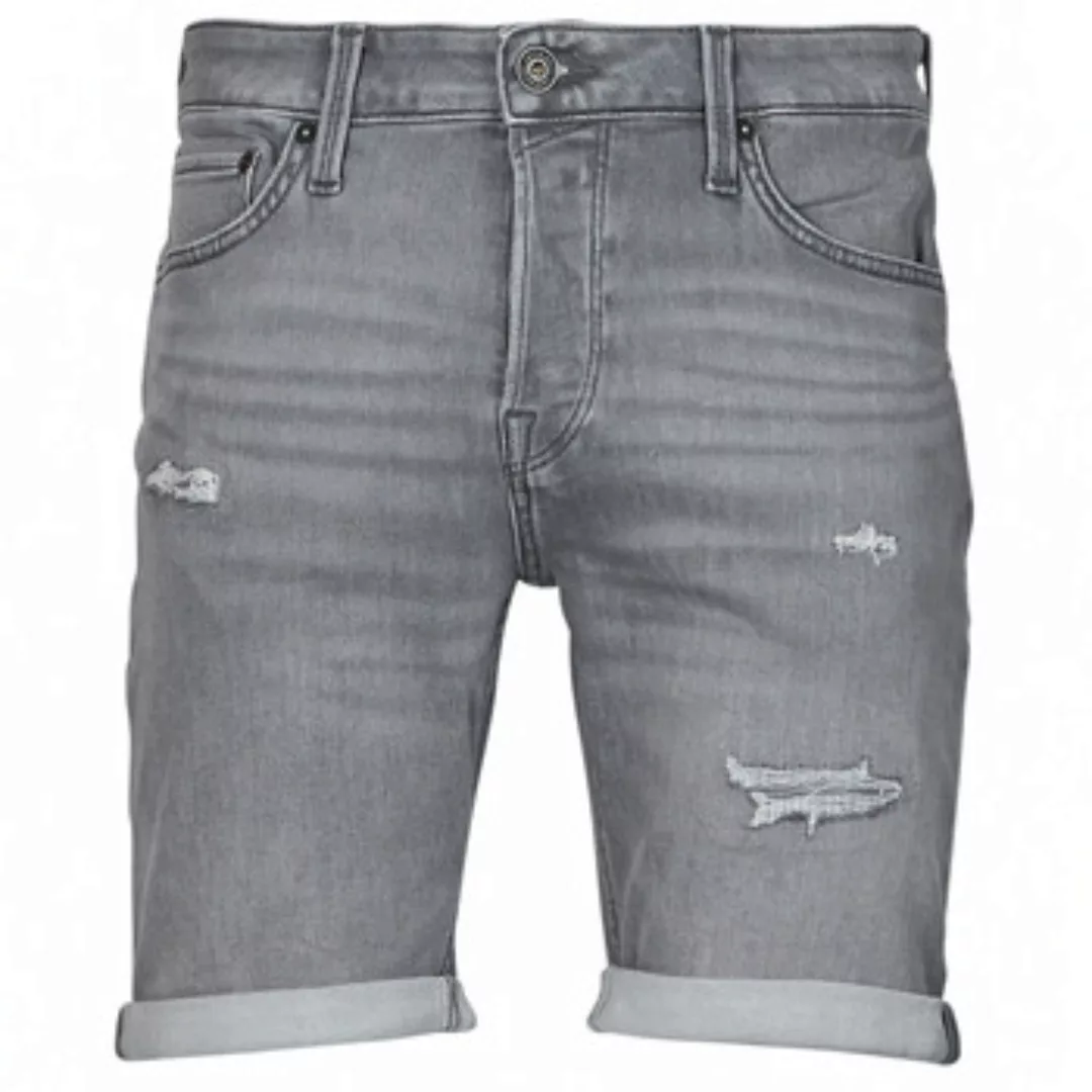 Jack & Jones Herren Jeans Short JJIRICK JJICON GE 709- Relgular Fit - Grau günstig online kaufen