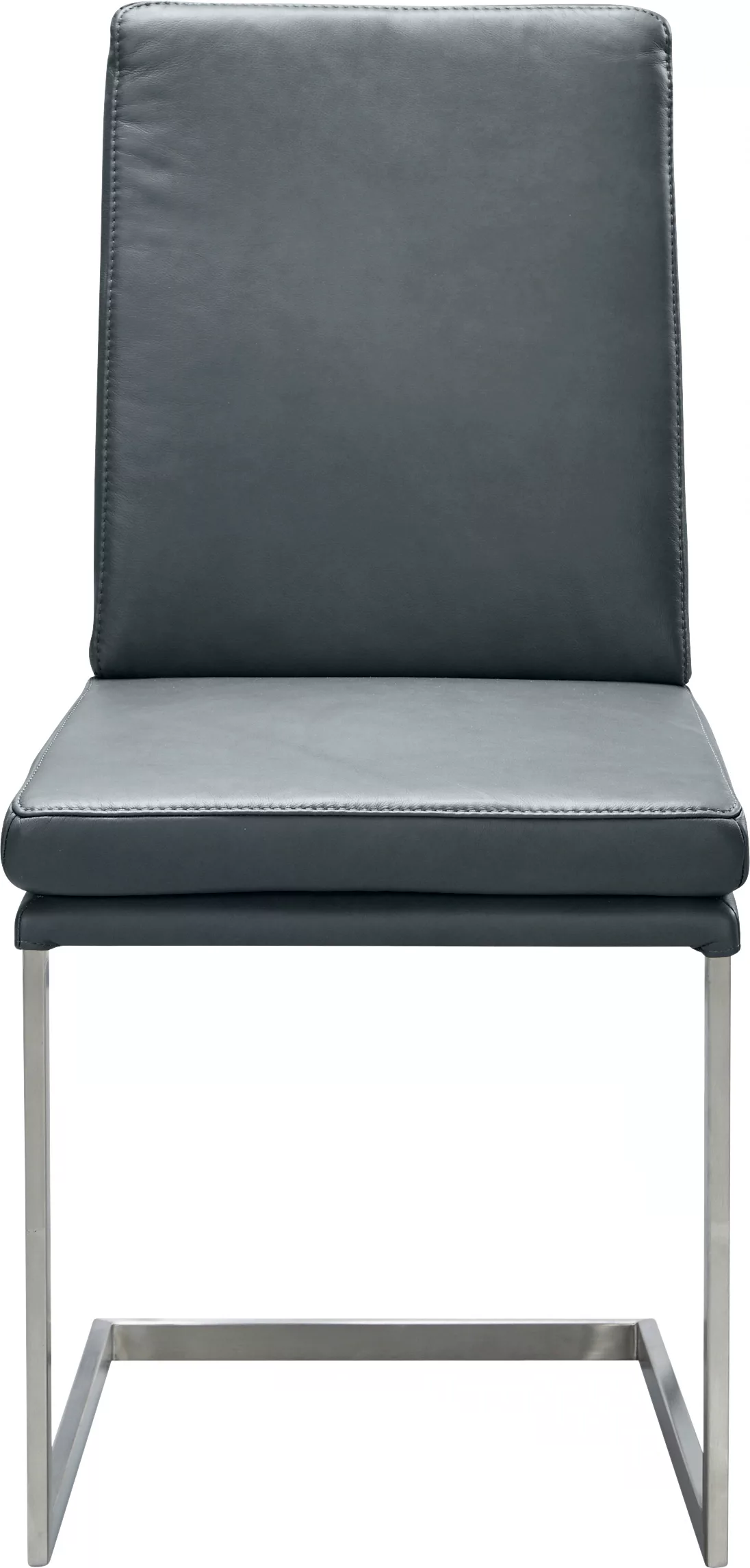 K+W Komfort & Wohnen Freischwinger, Leder CLOUD, stabiles Hochkantrohr, Unt günstig online kaufen