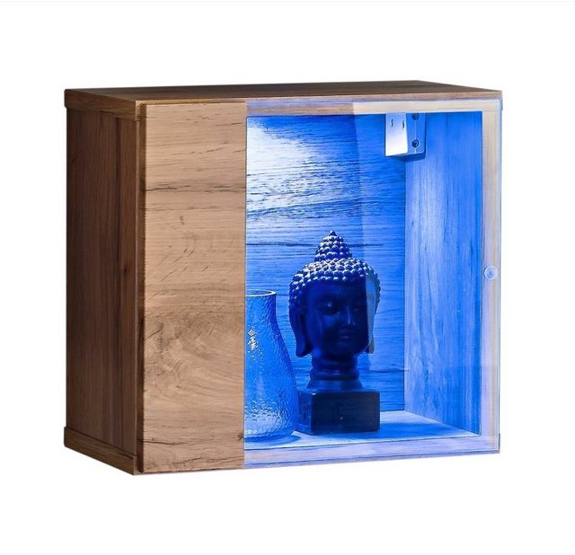 99rooms Vitrine Swotch WW 5 Wotan Eiche (Hängevitrine, Glasvitrine, Wohnmöb günstig online kaufen