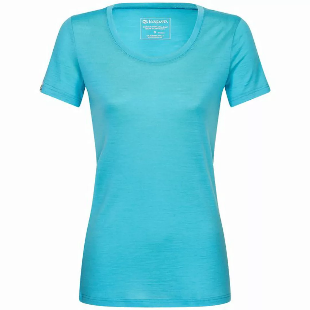 Kaipara - Merino Sportswear Rundhalsshirt Merino Shirt Damen Kurzarm Slimfi günstig online kaufen