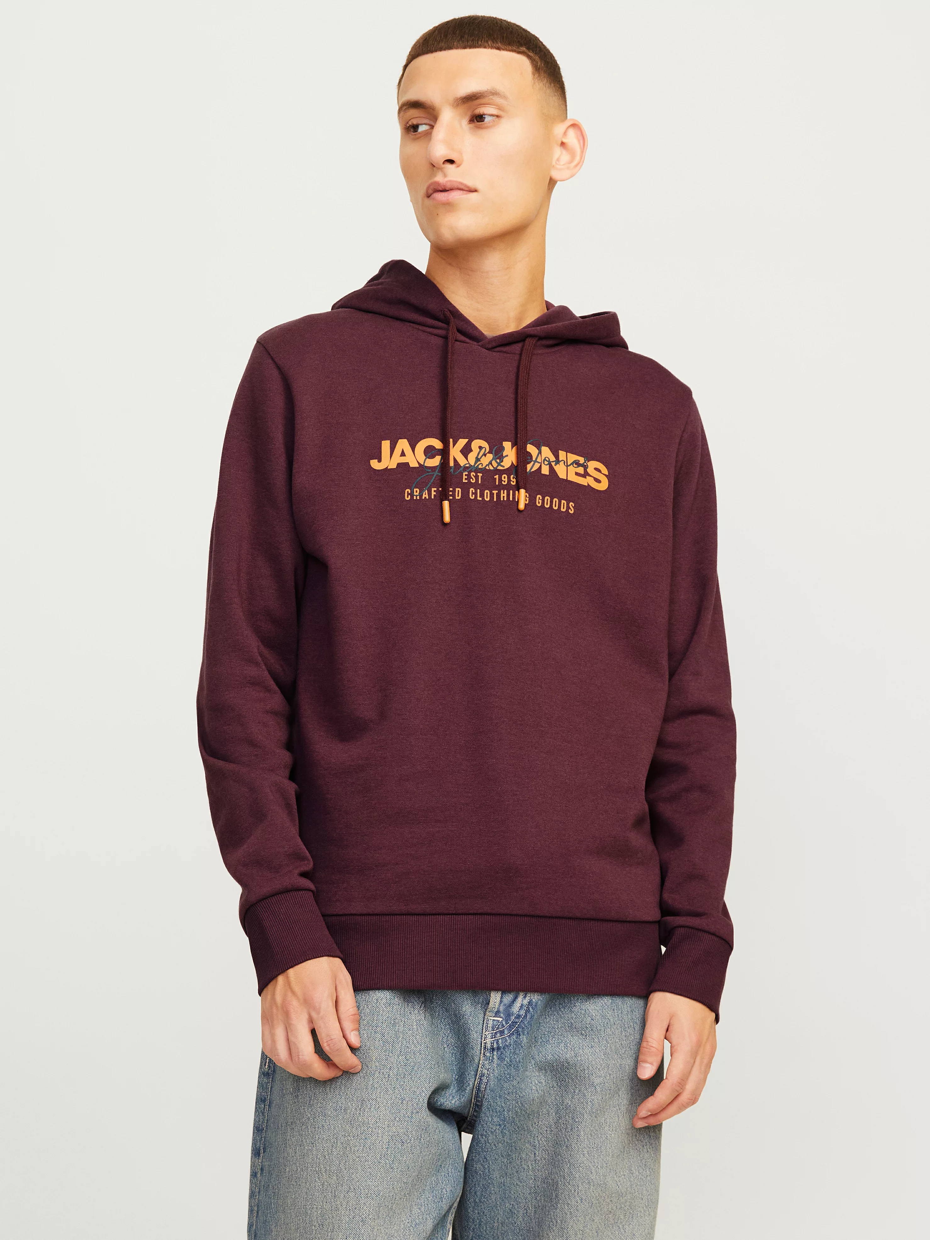 Jack & Jones Kapuzensweatshirt "JJALVIS SWEAT HOOD" günstig online kaufen